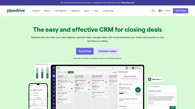 Pipedrive crm