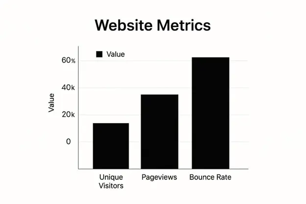 Website metrics Website metrics