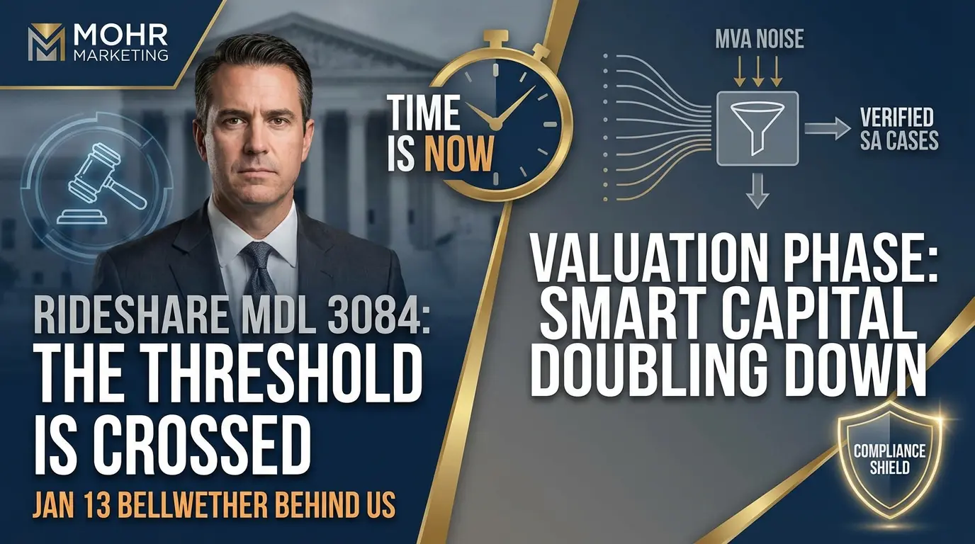 MDL 3084 Update: Why "Rideshare" Leads Are Failing Most Law Firms