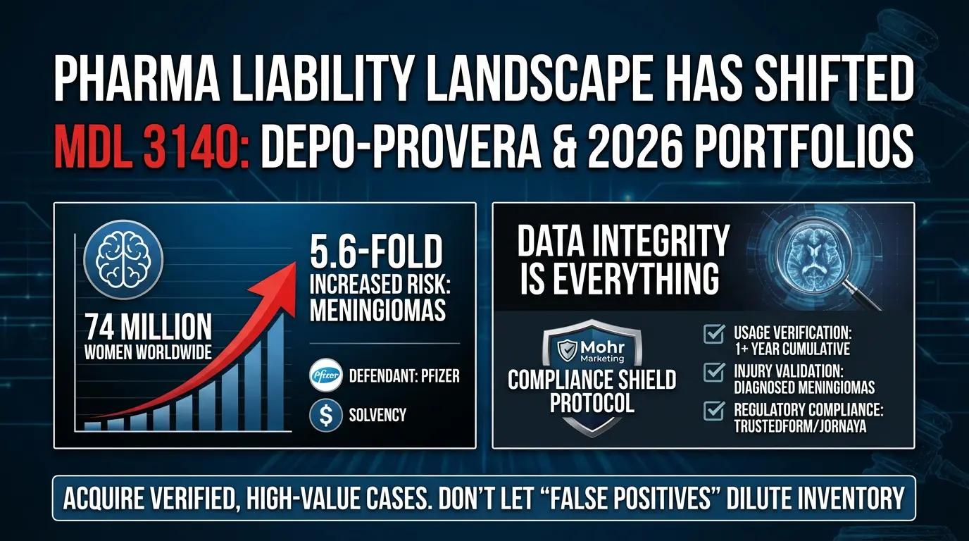 Depo-Provera Meningioma Compliance: Mohr Marketing Launch