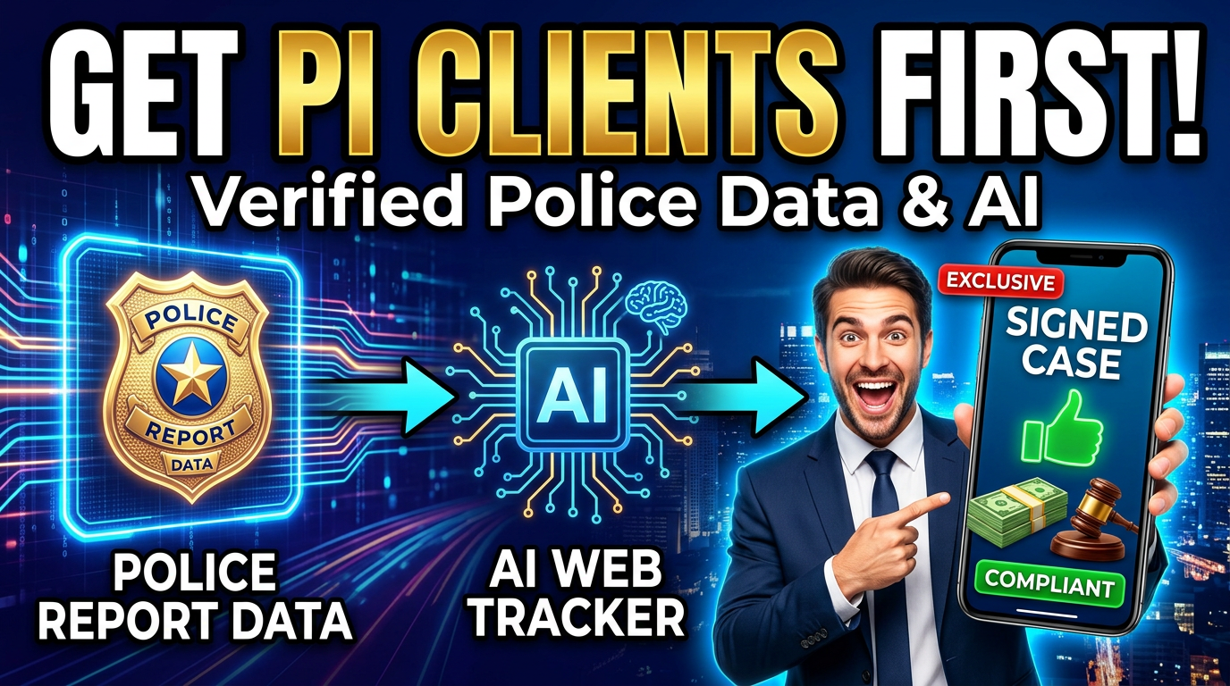 How Our AI + Police Reports Deliver High-Intent Cases to Your Firm