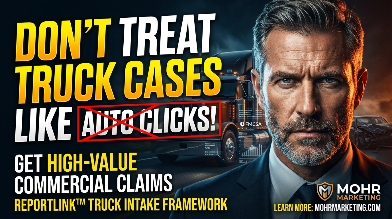 Exclusive Truck Accident Leads vs. Shared PI Traffic: Why Sourcing and Structure Win