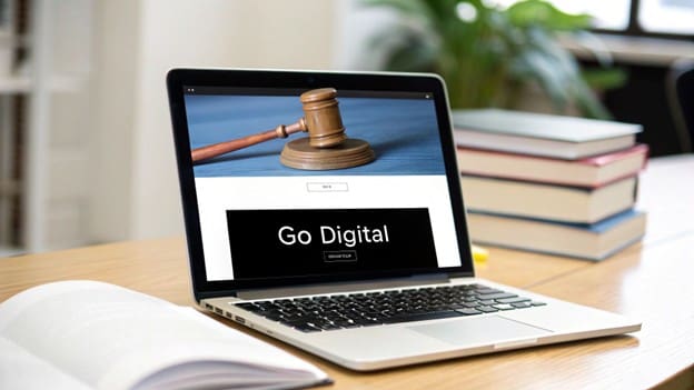 Go digital How to get law clients in today's market