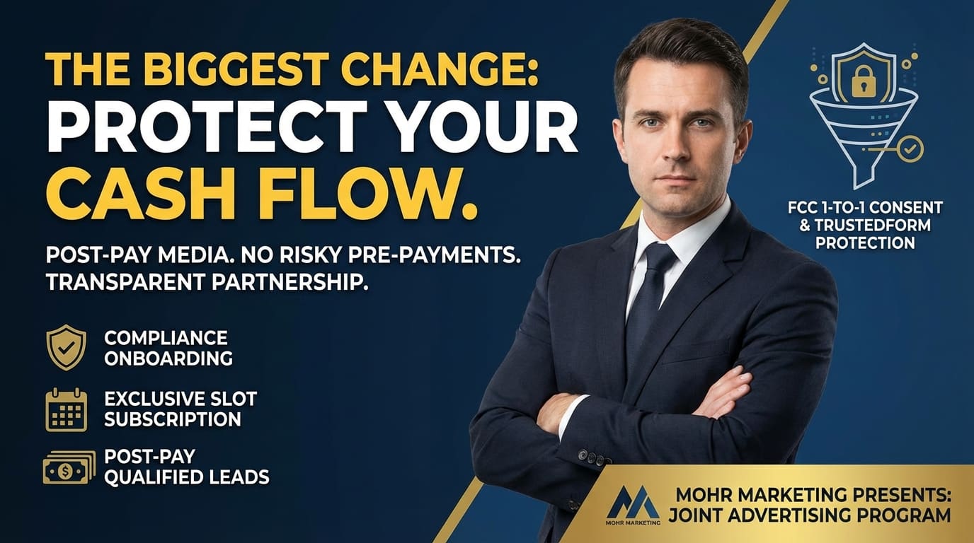 Mohr Marketing Post-Pay Joint Advertising Program